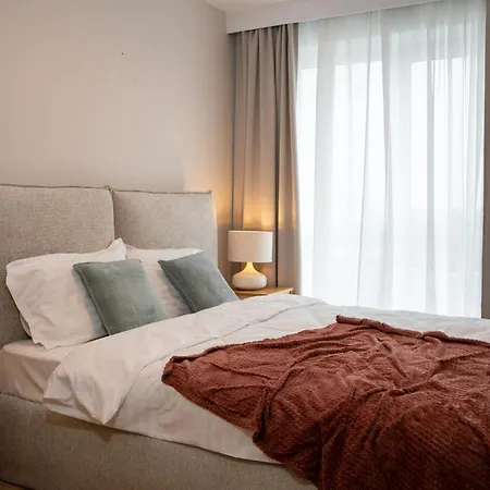 Cozy Cityscape Blush Pink, Cozy Modern *