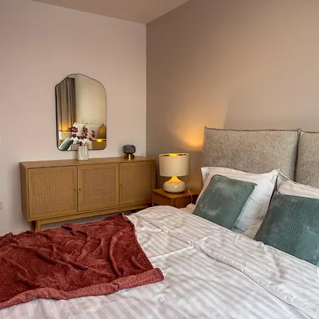 Cozy Cityscape Blush Pink, Cozy Modern