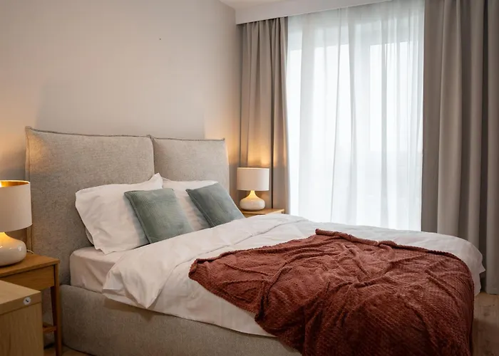 Cozy Cityscape Blush Pink, Cozy Modern *